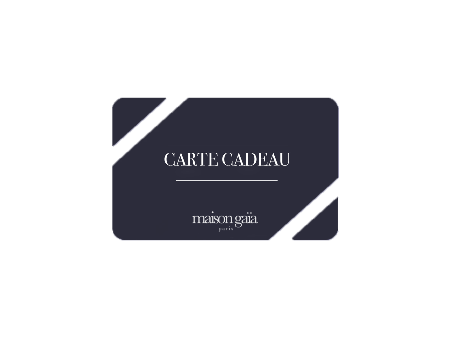 Carte cadeau Maison Gaïa Paris